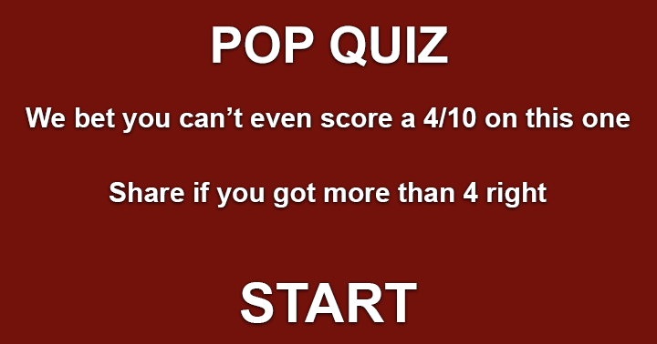 Banner for Pop Music Quiz, Share if you scored a 5/10 or higher.