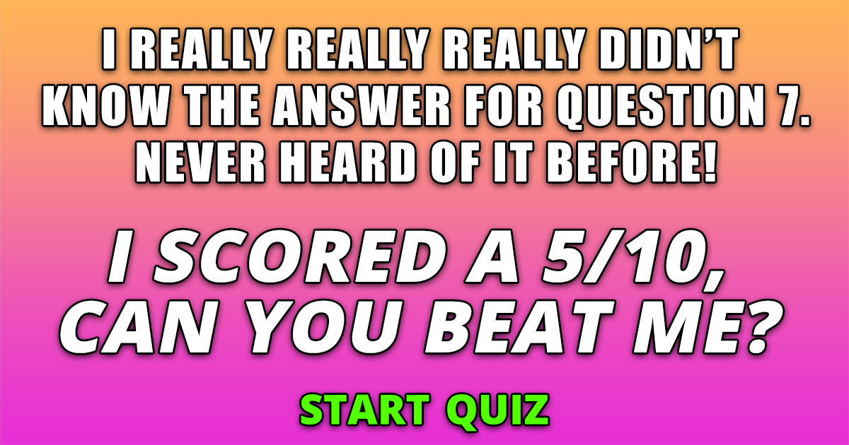 Banner for Mixed Trivia Quiz