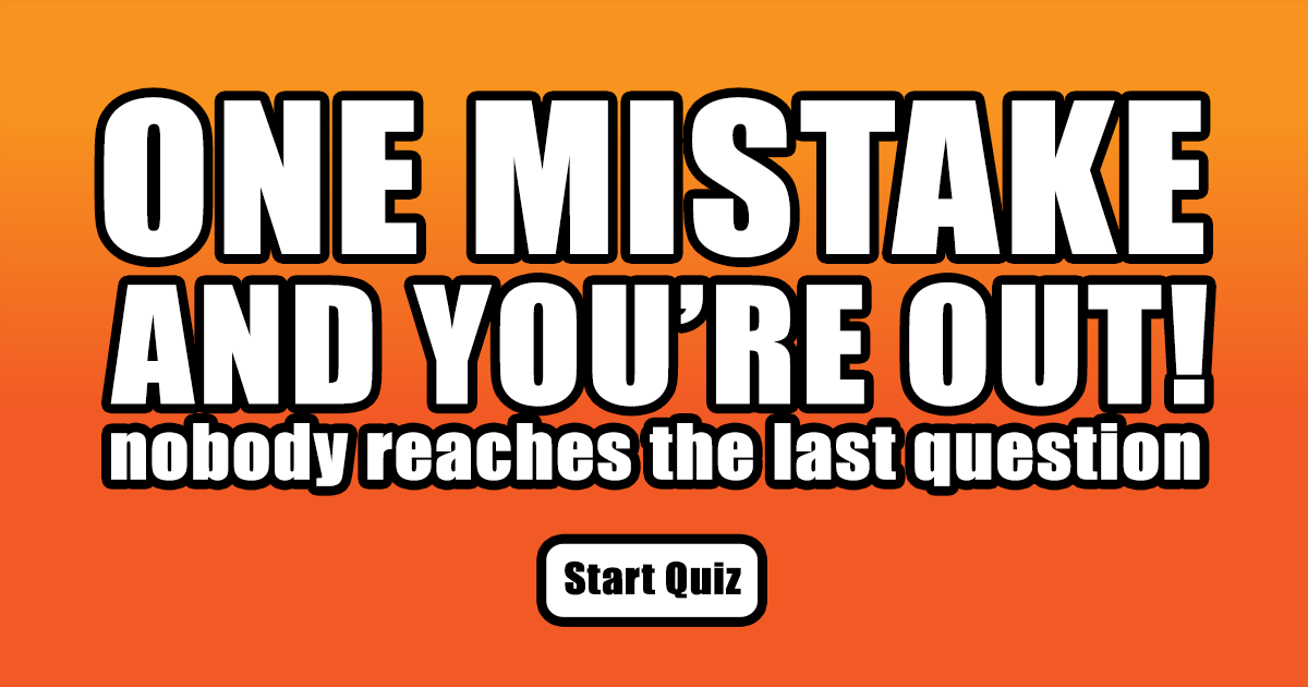 Banner for General Knowledge Sudden End