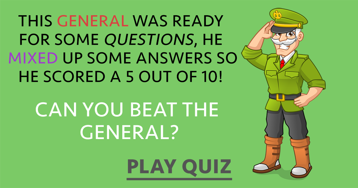 Banner for Challenging General Knowledge Quiz