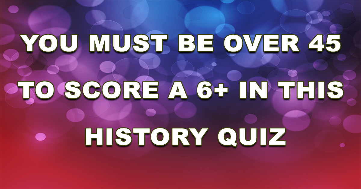Challenging History Quiz