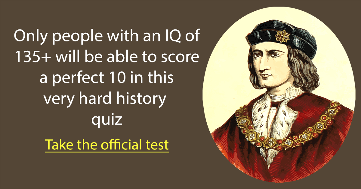 Banner for History Knowledge Test