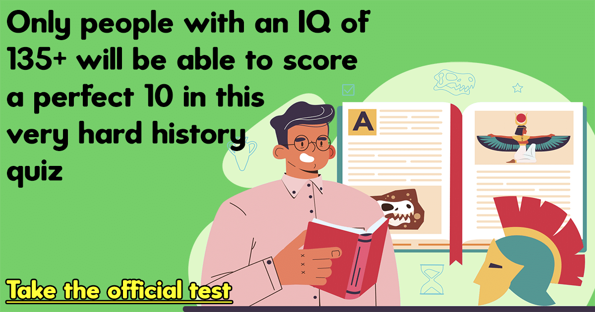 Banner for HARD History Knowledge Test