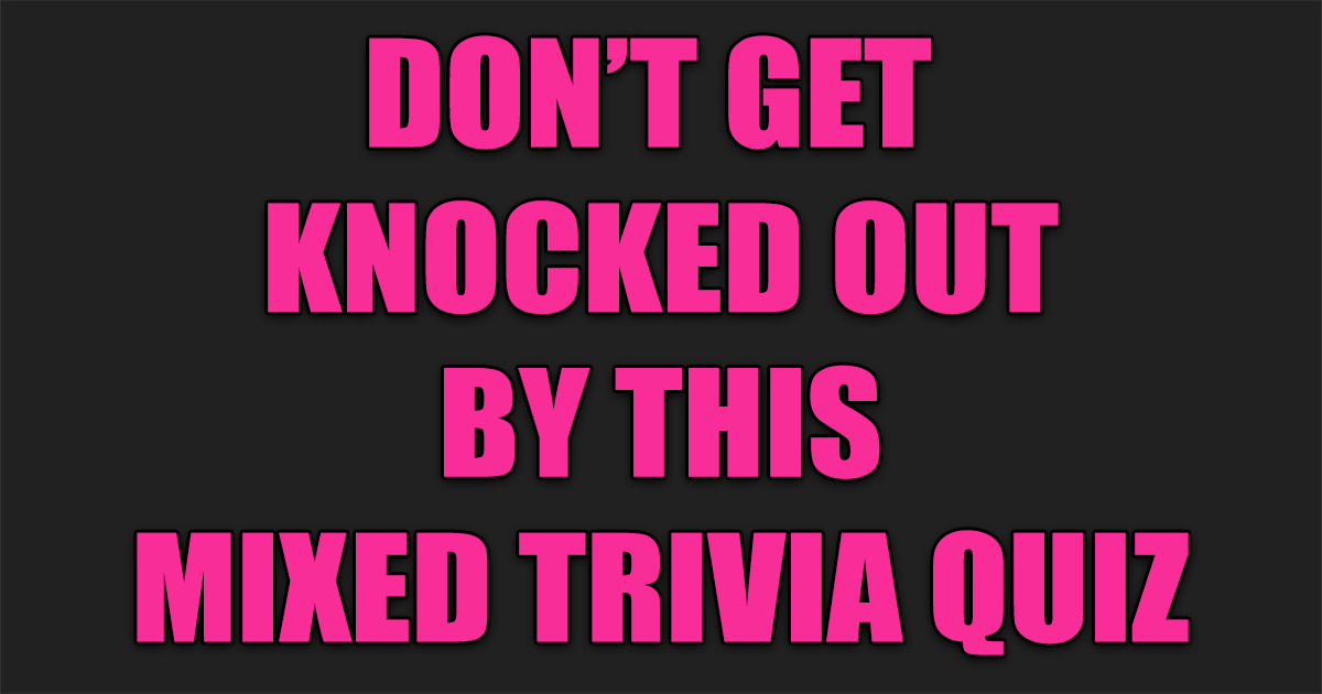 Banner for Mixed Trivia Quiz