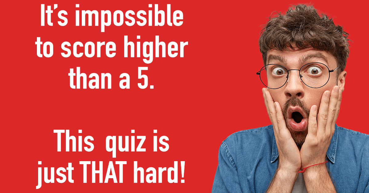 Banner for Just A HARD Trivia Quiz