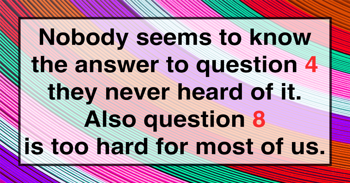 Banner for General Knowledge Quiz