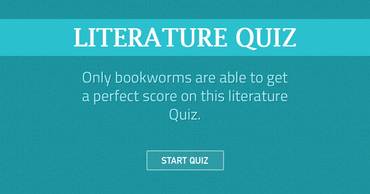 Banner for What do you know about literature?