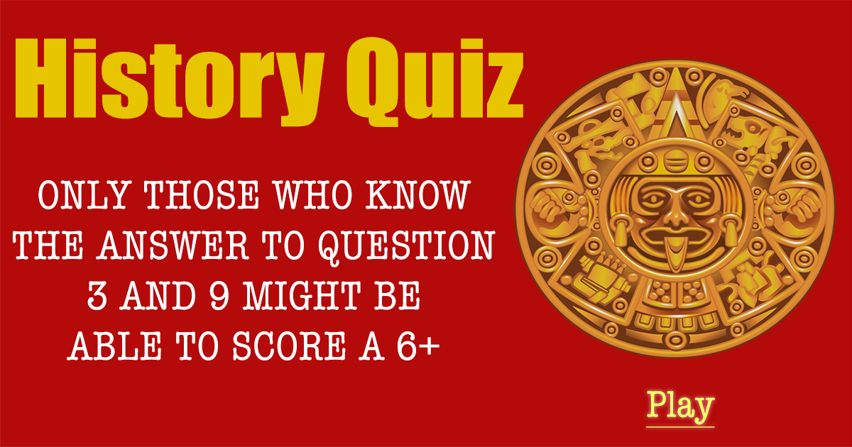 Banner for History Quiz