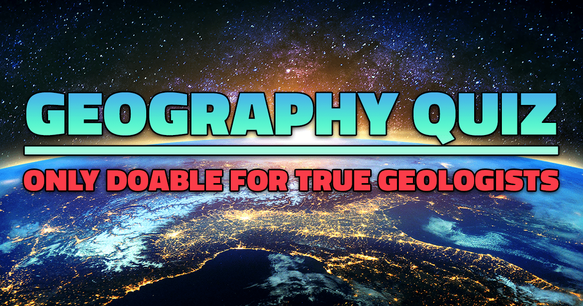 Banner for Challenging Geography Quiz