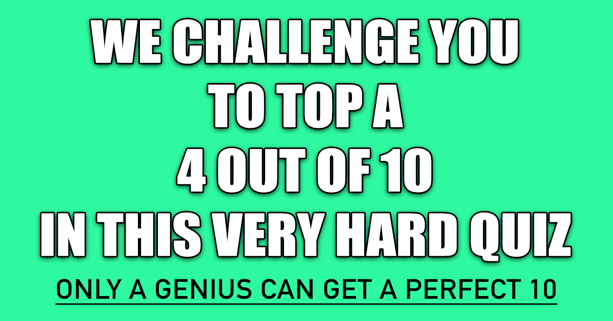 Banner for HARD Mixed Trivia Quiz