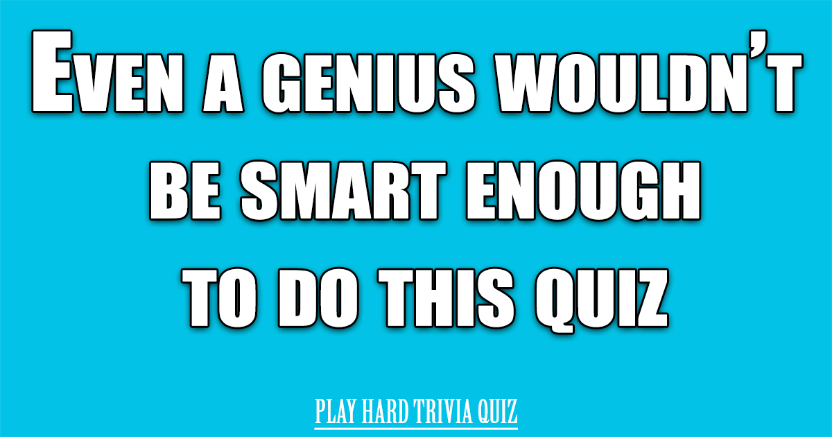 Banner for HARD Trivia Quiz