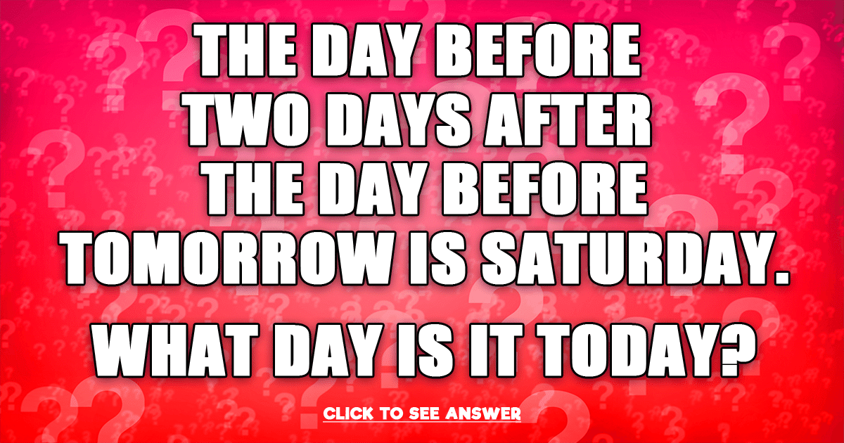 Banner for Do you know the answer to this riddle?