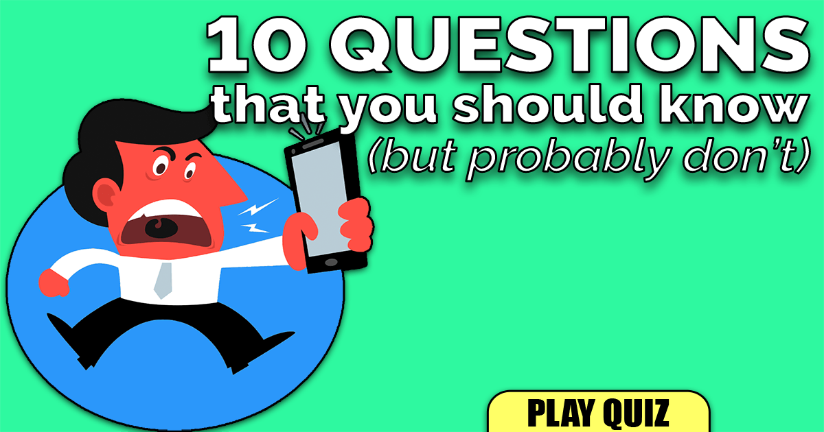 Banner for 10 Mixed Knowledge Questions