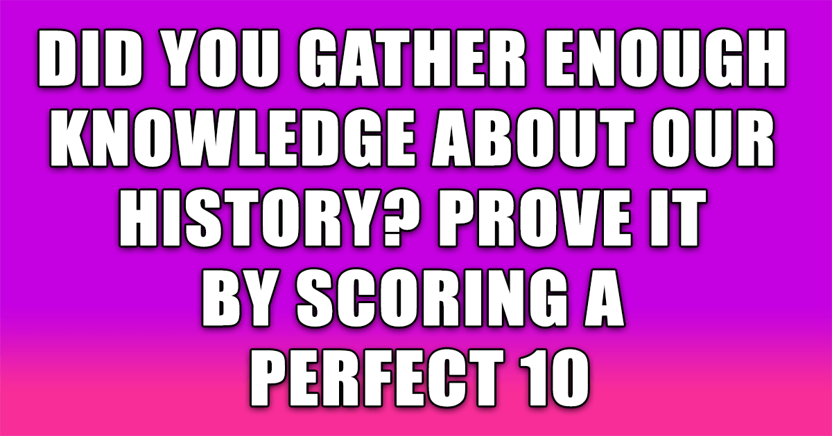 Banner for History Quiz