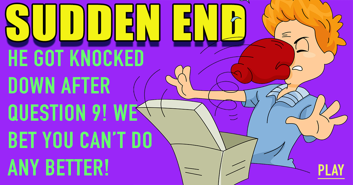 Banner for Can you safely get past question 9?