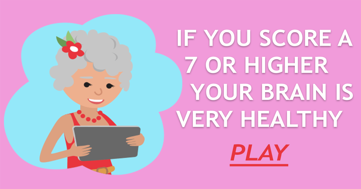 Banner for Test the health of your brain