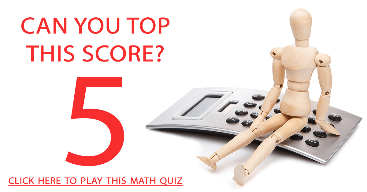 Banner for Challenging Math Quiz