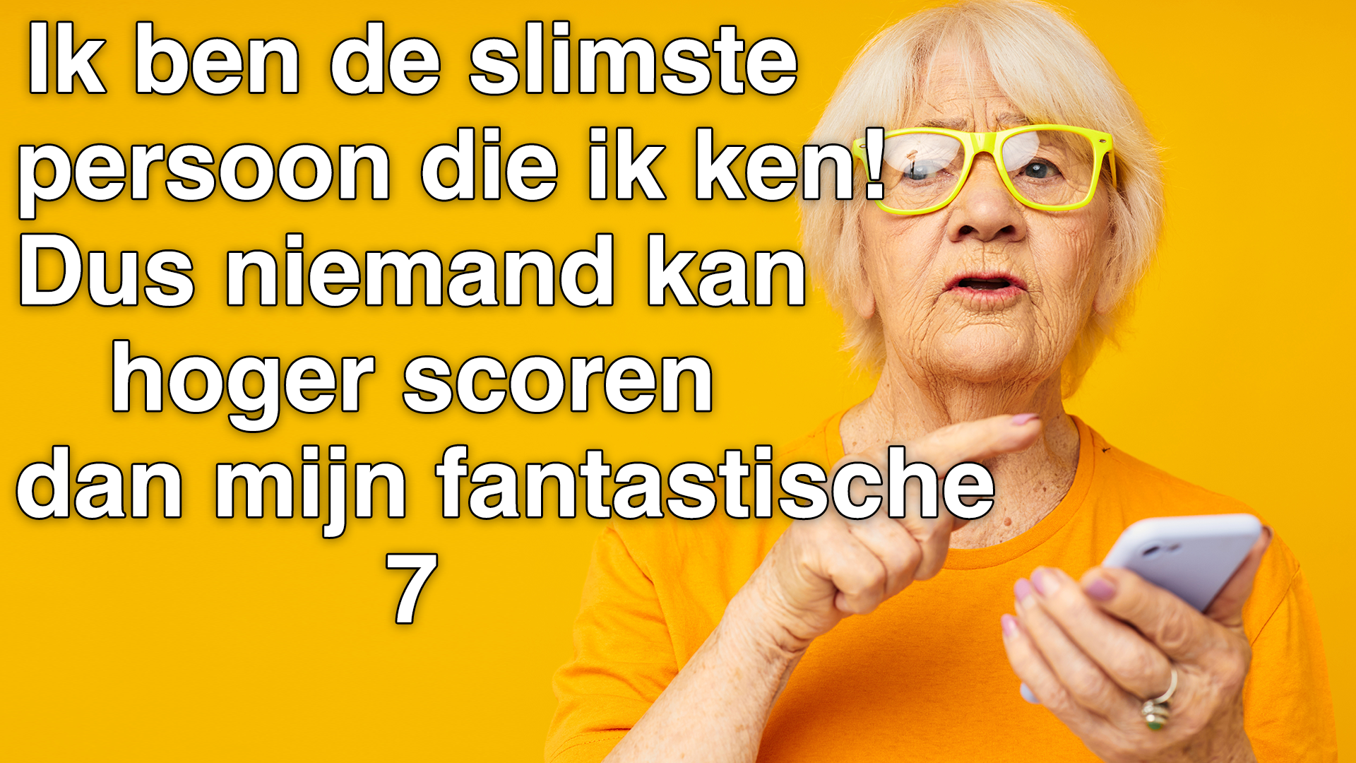 Banner for Wie kan haar score verbeteren?