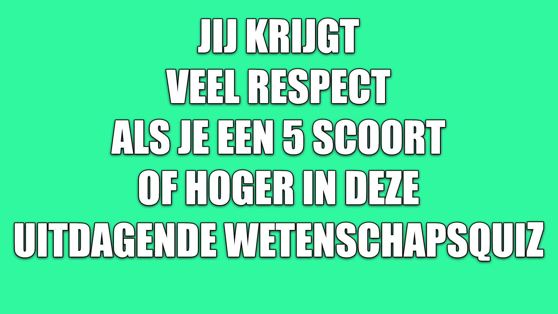 Banner for  Uitdagende Wetenschapsquiz