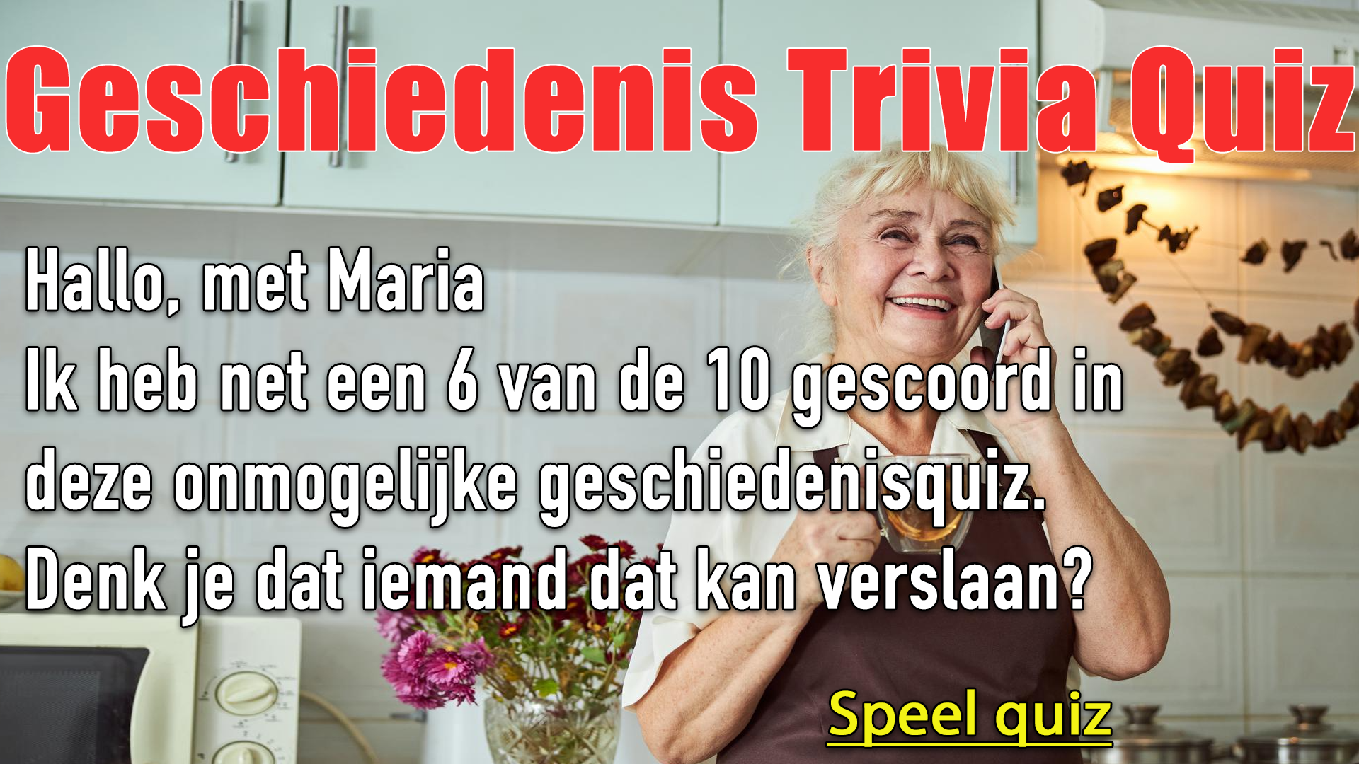 Banner for Geschiedenis Trivia Quiz