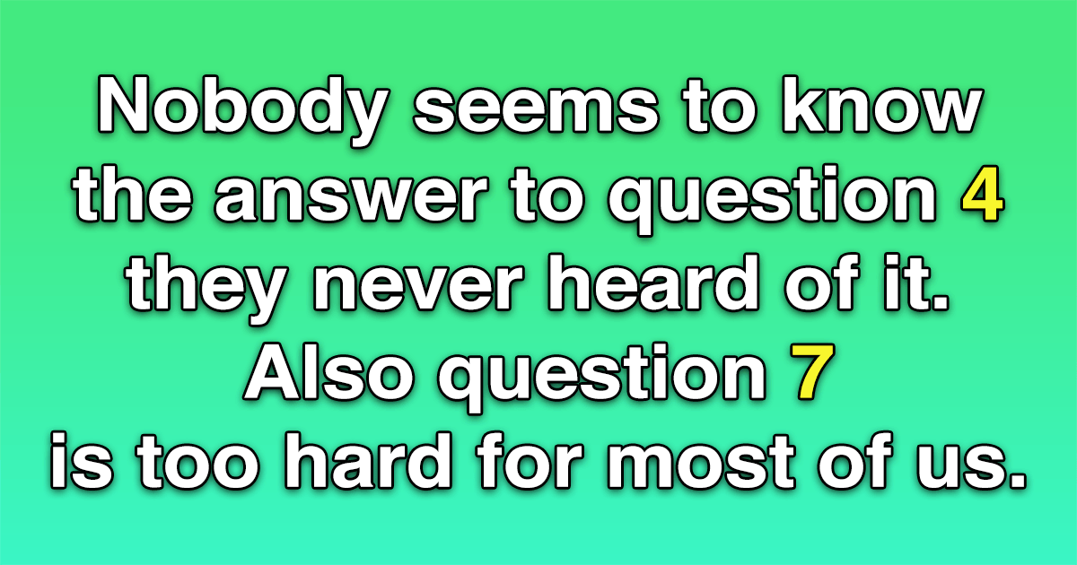 Banner for Play This Knowledge Quiz!