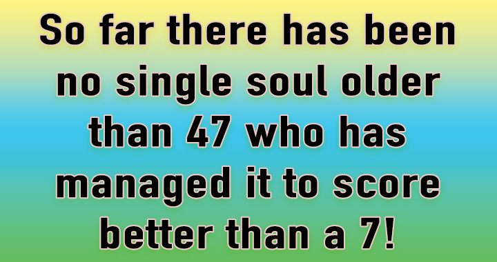 Banner for Are you older than 47?