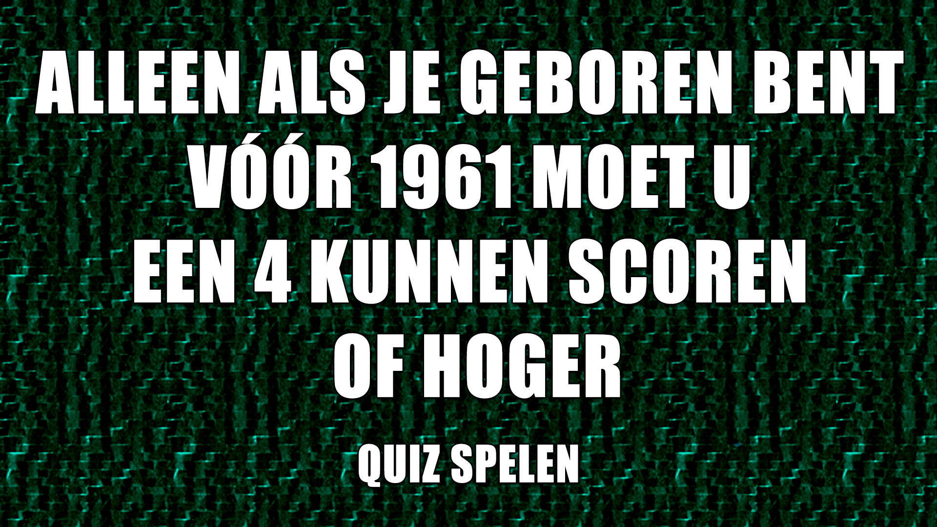 Banner for Geschiedenis Quiz