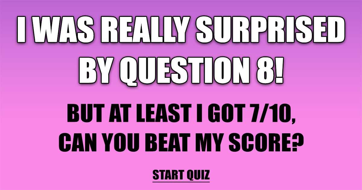 Banner for 10 Mixed Trivia Questions