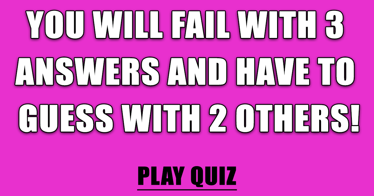 Banner for Challenging Knowledge Quiz