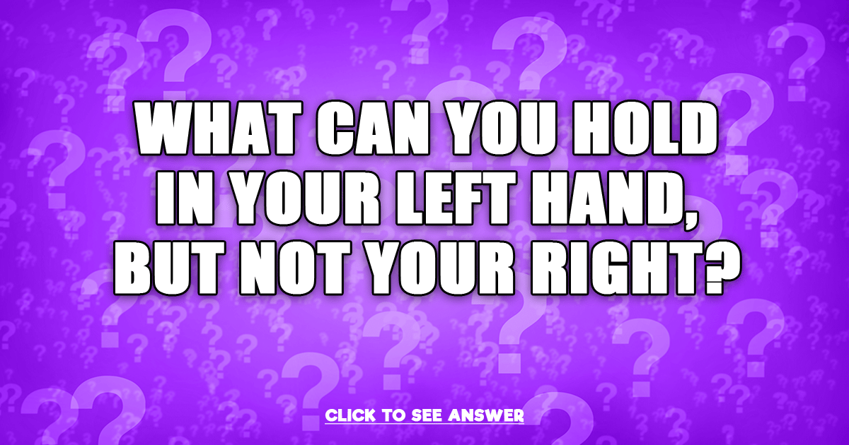 Banner for Do you know the answer to this riddle?