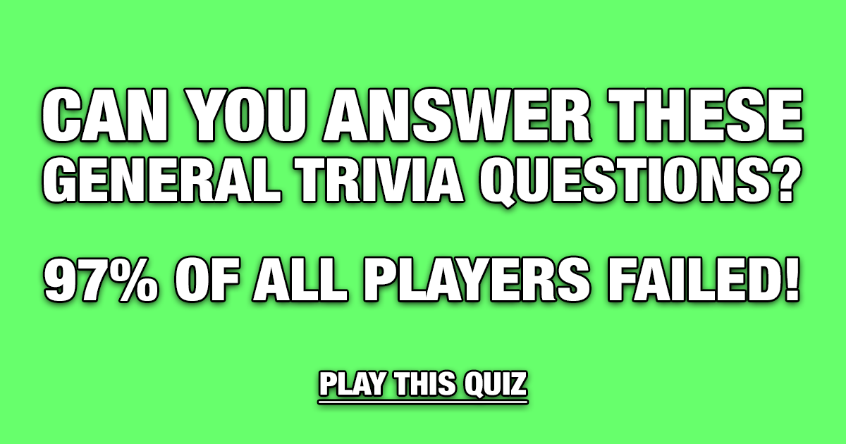 Banner for General Knowledge Questions