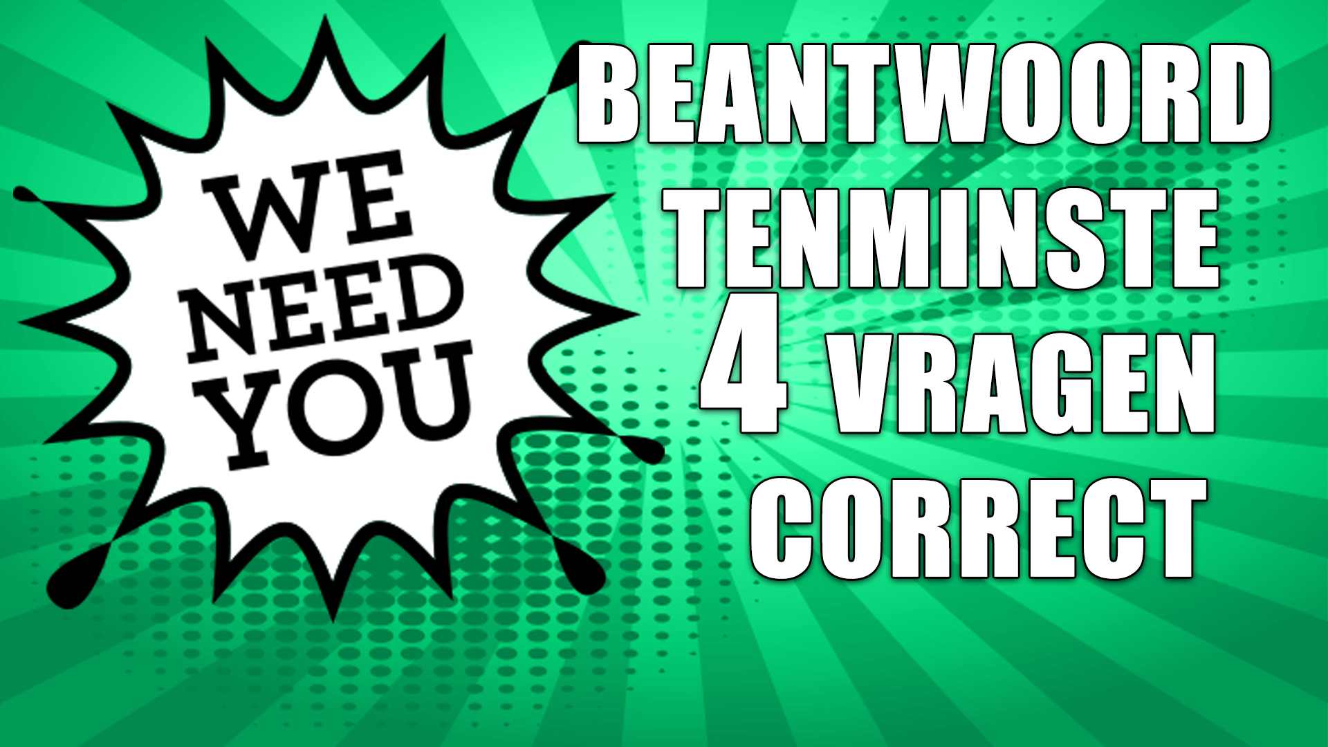 Banner for Onmogelijke gemengde trivia-vragen