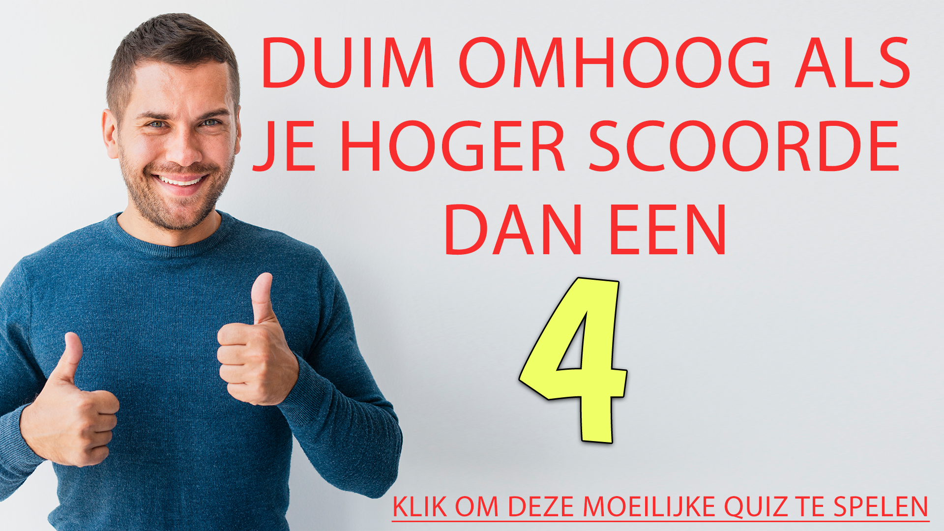 Banner for  Onverslaanbare Moeilijke Kennis Quiz