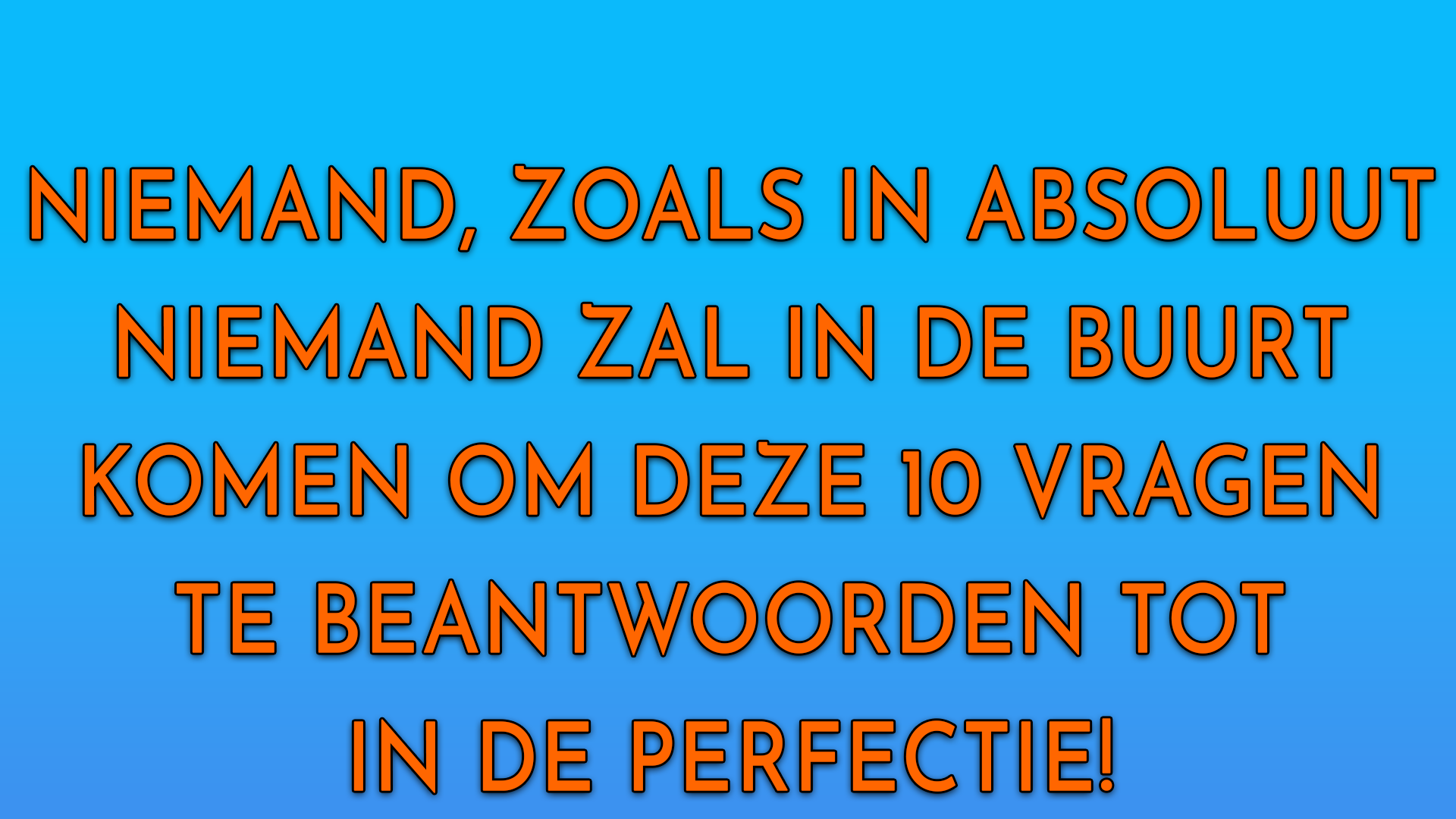 Banner for Onmogelijk om een ​​perfecte 10 te scoren