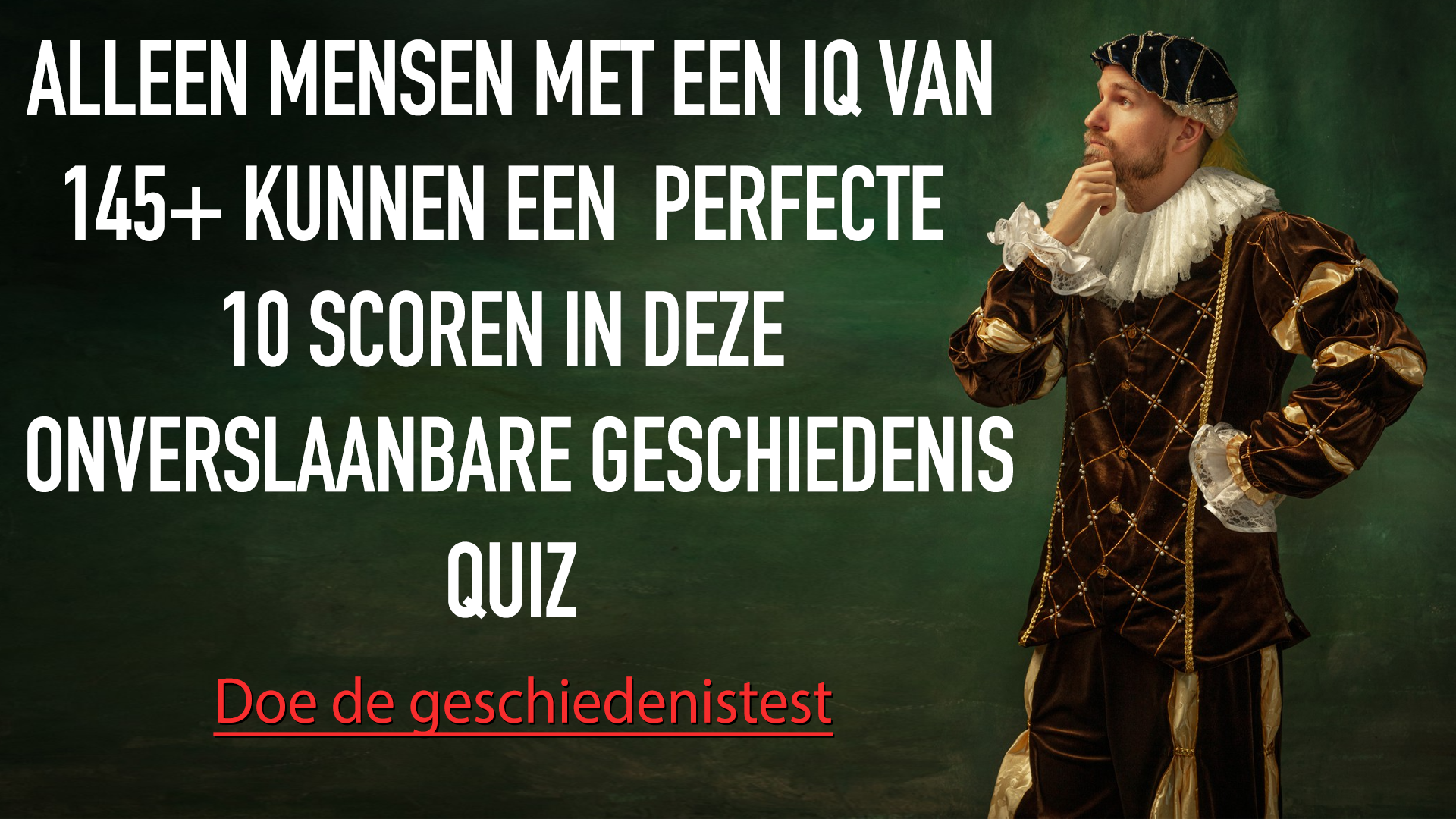 Banner for Geschiedenis Quiz