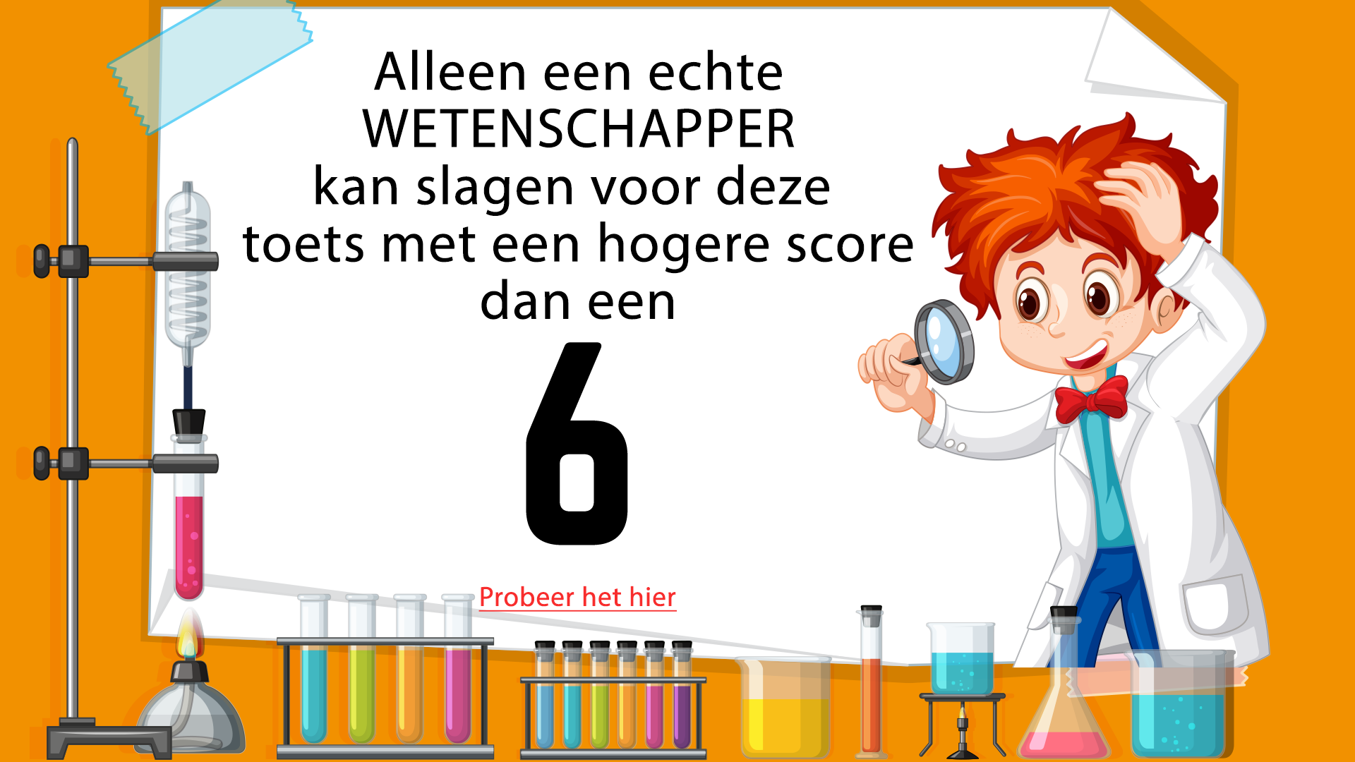 Banner for Wetenschapsquiz