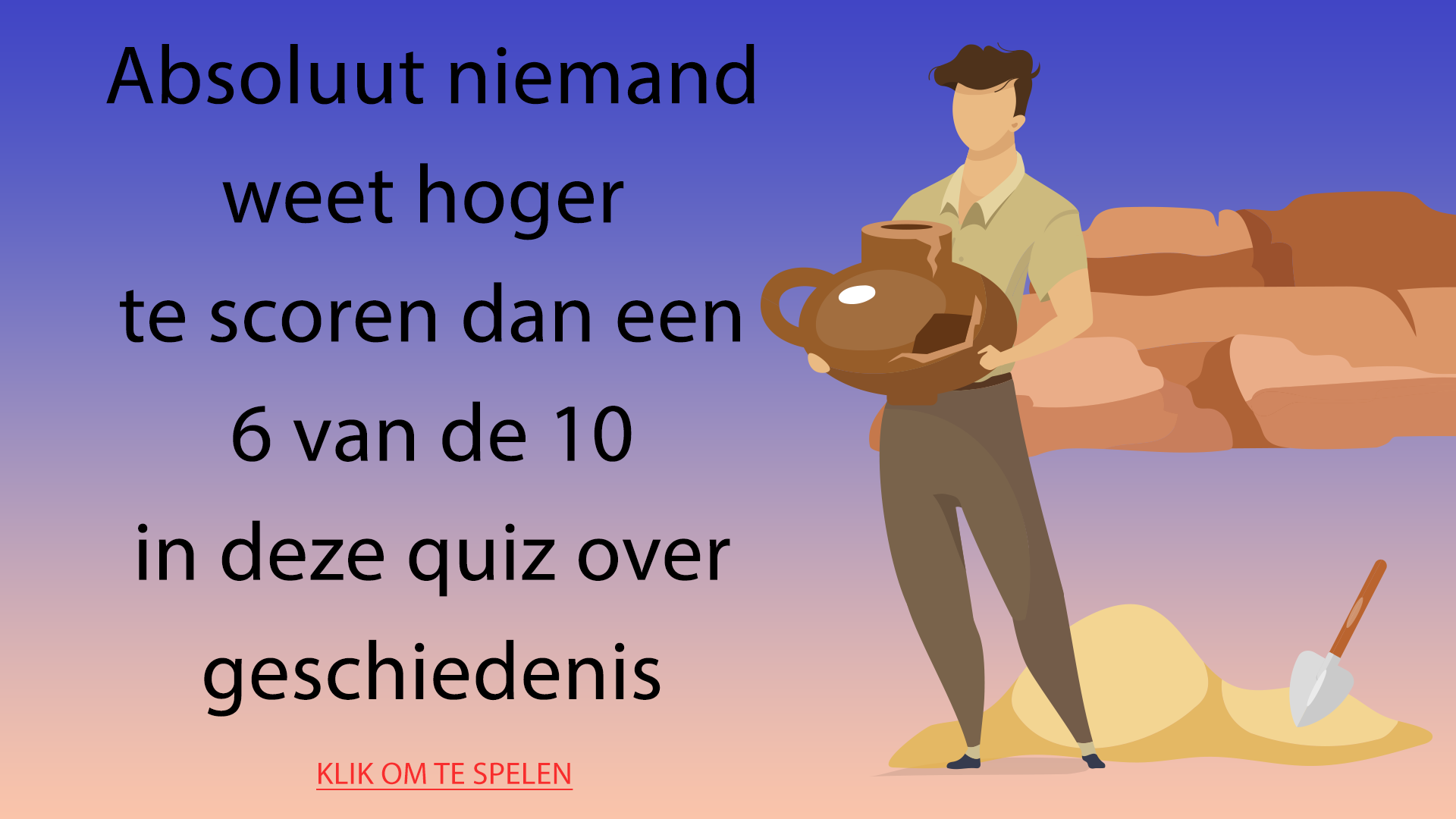 Banner for  Quiz over geschiedenis