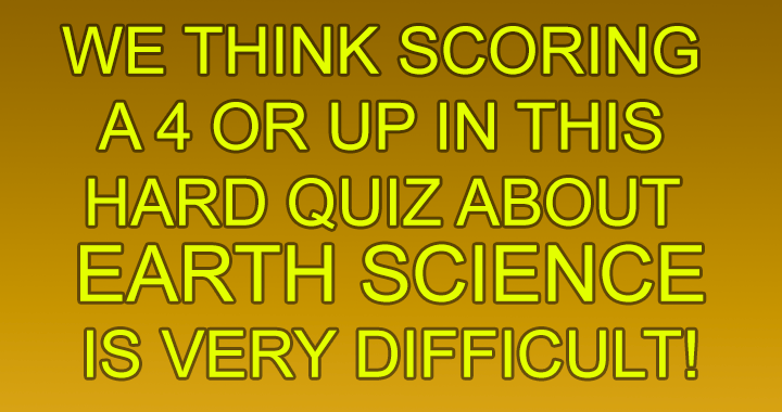 Banner for Do you know earth science?