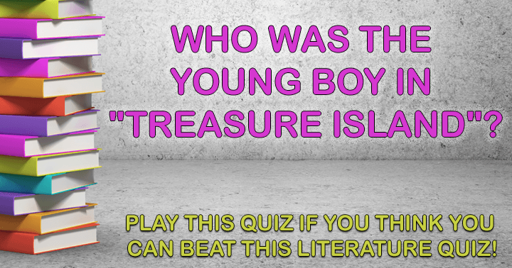 Banner for Who was the young boy in "Treasure Island"?