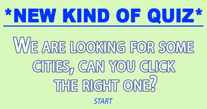 Banner for NEW KIND OF QUIZ!