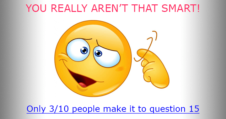 Banner for Only the smartest of the smartest will survive in this 