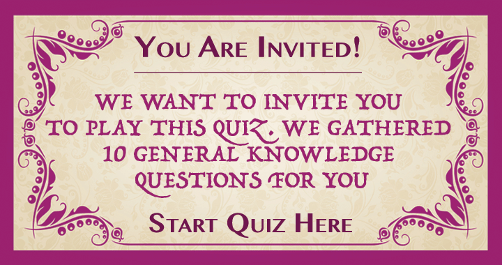 Banner for General Knowledge Quiz