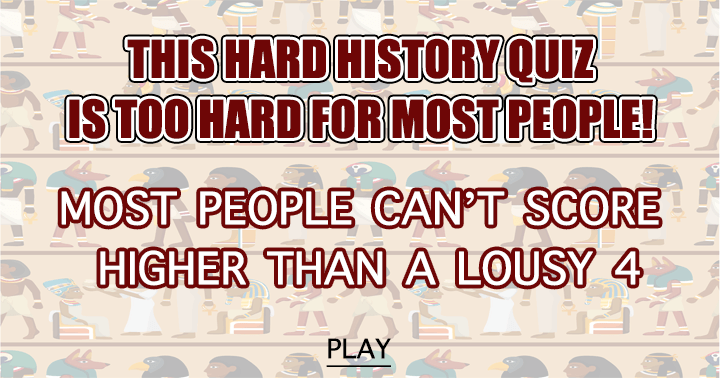 Banner for Impossible History Quiz