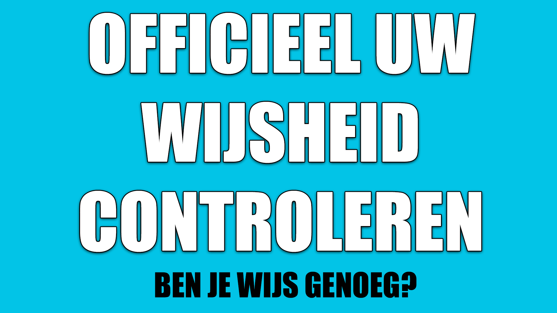 Banner for Algemene kennis quiz