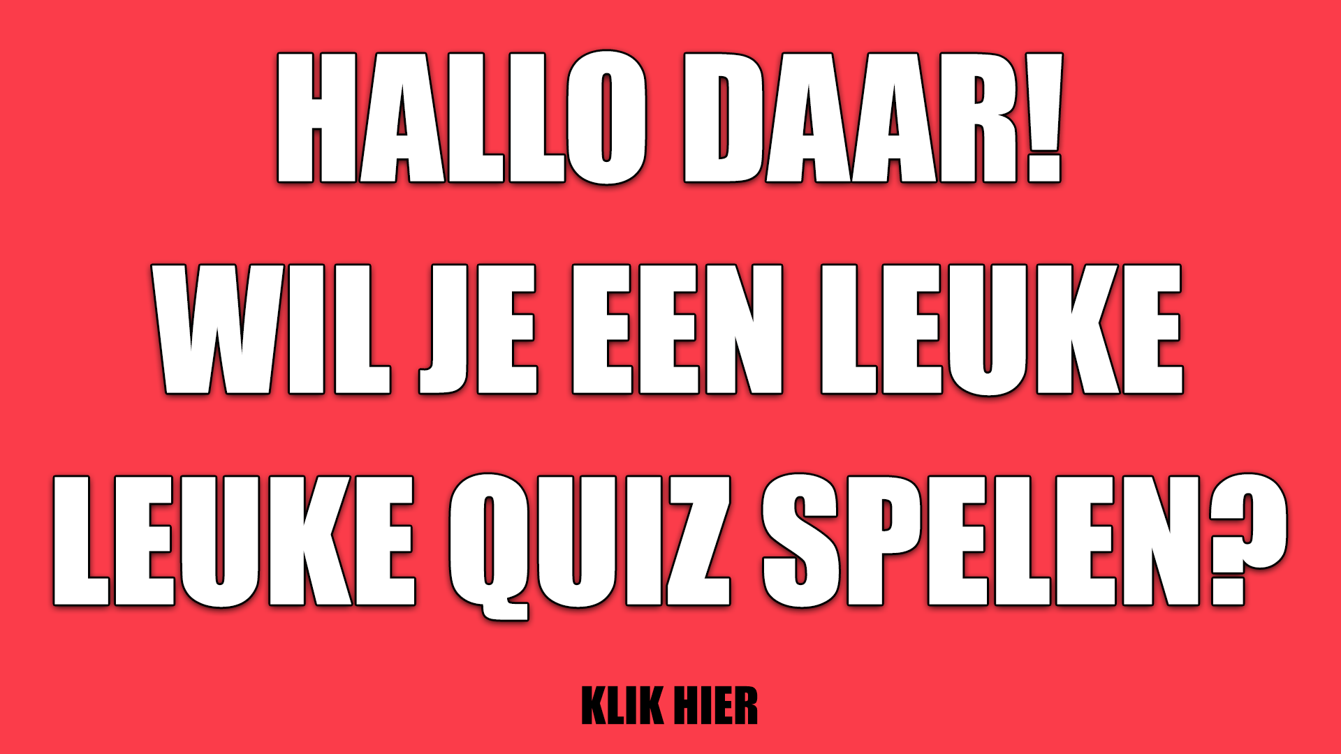 Banner for Algemene kennis quiz
