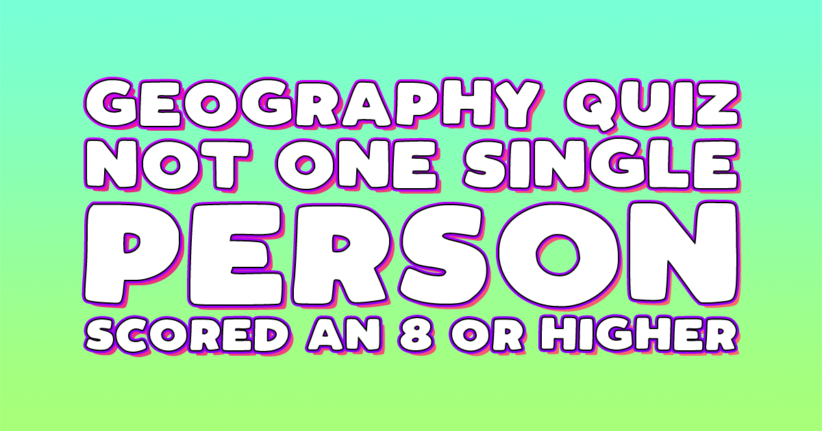 Banner for Quiz About Geography