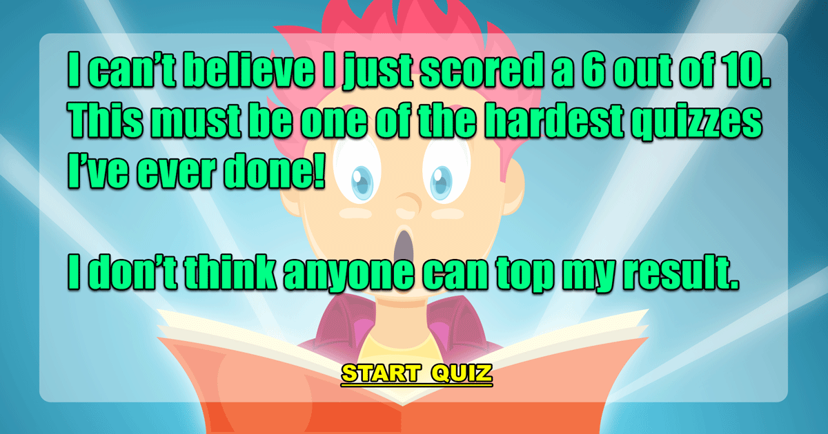 Banner for Hard General Knowledge Quiz