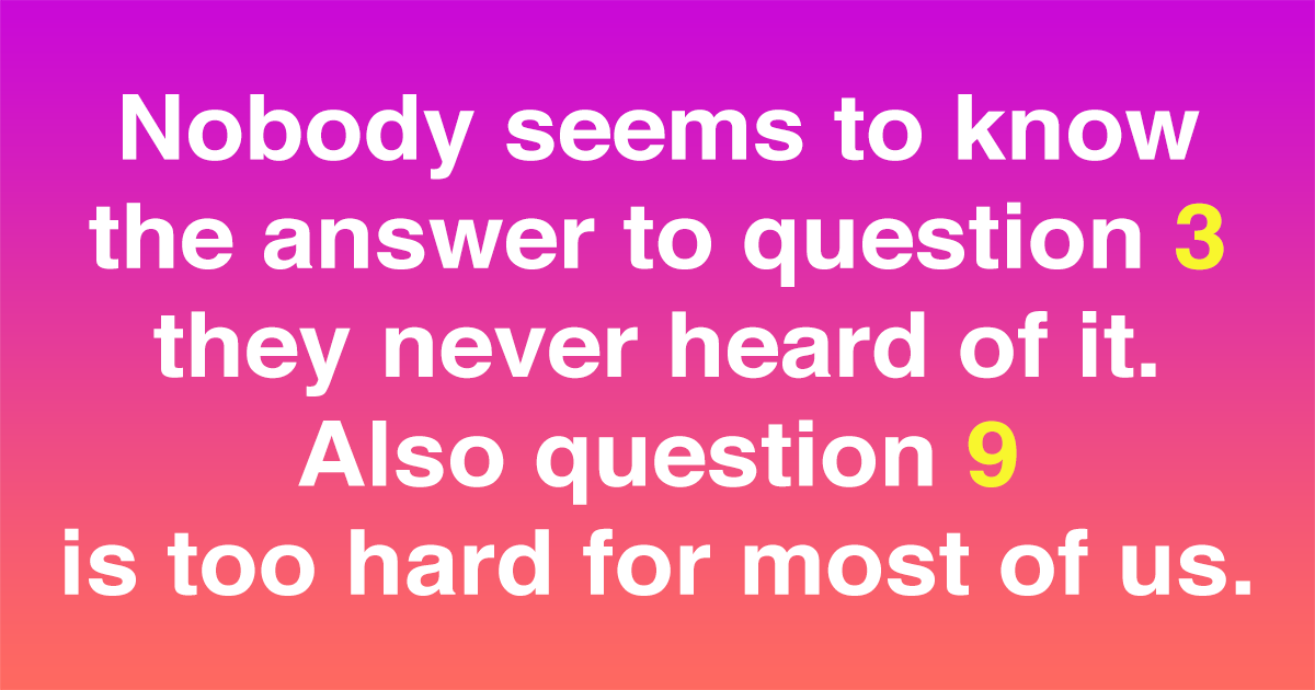 Banner for Play This Knowledge Quiz