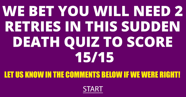 Banner for Sudden Death Quiz