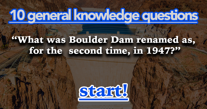 Banner for There are 10 challenging mixed trivia questions.